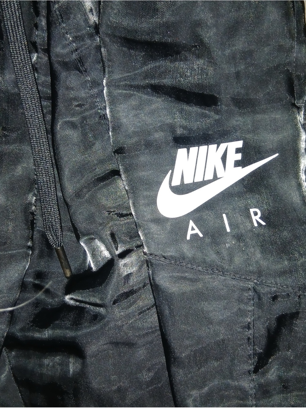 Nike Black Jacket with White Logo Tag